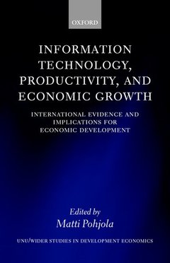 Couverture de l’ouvrage Information Technology, Productivity, and Economic Growth