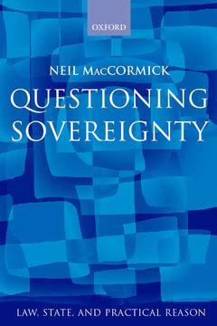 Couverture de l’ouvrage Questioning Sovereignty