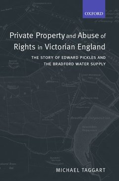 Couverture de l’ouvrage Private Property and Abuse of Rights in Victorian England