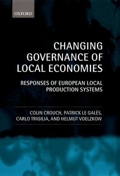 Couverture de l’ouvrage Changing Governance of Local Economies