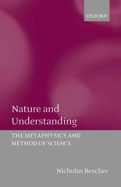 Couverture de l’ouvrage Nature and Understanding