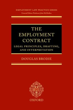 Couverture de l’ouvrage The Employment Contract: Legal Principles, Drafting, and Interpretation