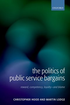 Couverture de l’ouvrage The Politics of Public Service Bargains