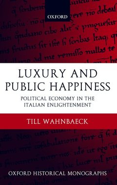 Couverture de l’ouvrage Luxury and Public Happiness