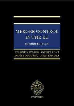 Couverture de l’ouvrage Merger Control in the EU
