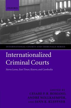 Couverture de l’ouvrage Internationalized Criminal Courts