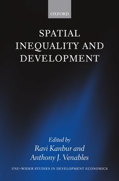 Couverture de l’ouvrage Spatial Inequality and Development
