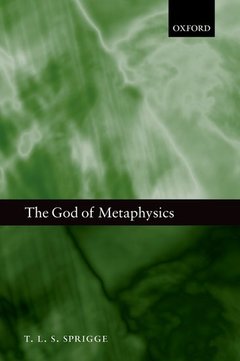 Cover of the book The God of Metaphysics