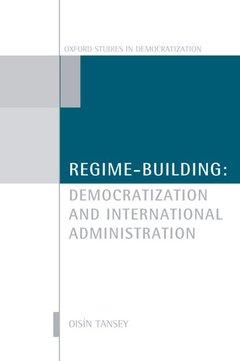 Cover of the book Regime-Building