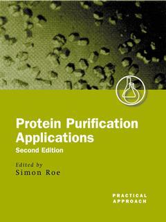 Couverture de l’ouvrage Protein Purification Applications