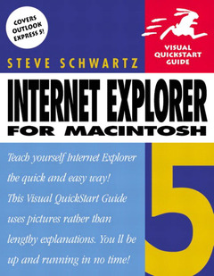 Couverture de l’ouvrage Internet explorer 5 for Macintosh : visual quickstart guide