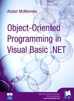 Couverture de l’ouvrage Object oriented programming in VB Net