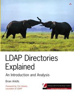 Couverture de l’ouvrage LDAP directories explained : an introduction and analysis