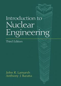 Cover of the book Introduction to nuclear engineering, 3rd Ed.