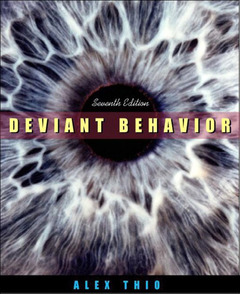 Couverture de l’ouvrage Deviant behavior, 7th ed.