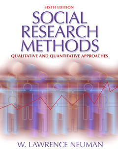 Couverture de l’ouvrage Social research methods, quantitative and qualitative approaches: international edition (6th ed )