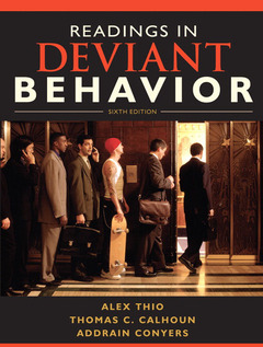 Couverture de l’ouvrage Readings in deviant behavior