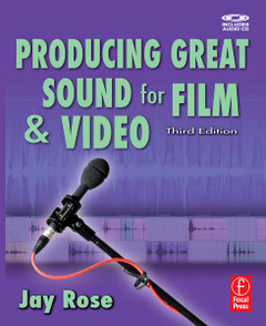Couverture de l’ouvrage Producing great sound for film & video with Audio CD
