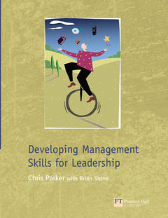 Couverture de l’ouvrage Developing Management Skills for Leadership, paperback 1