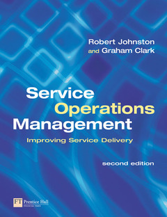 Cover of the book Service operations management, improving service delivery,