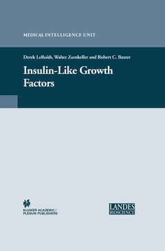Couverture de l’ouvrage Insulin-like growth factor receptor signalling