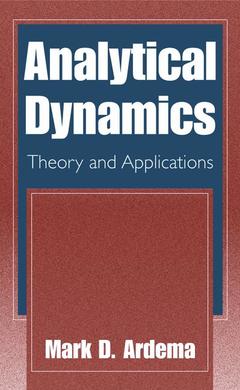 Couverture de l’ouvrage Analytical dynamics theory & applications