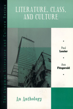 Cover of the book Literature, class, and culture