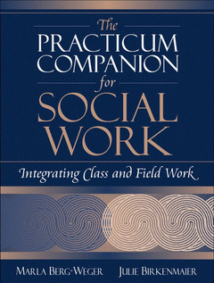 Couverture de l’ouvrage Practicum companion for social work, the