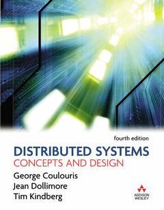 Cover of the book Distributed systems, concepts and design