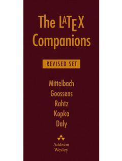 Cover of the book The LaTeX companions boxed set : a complete guide and reference for preparing, illustrating and publishing technical documents (4 vol., 2nd Ed.)