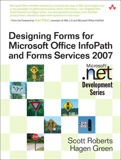 Couverture de l’ouvrage Designing forms with Microsoft Office InfoPath 2007