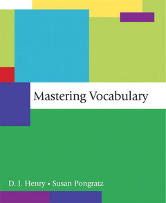 Cover of the book Mastering vocabulary