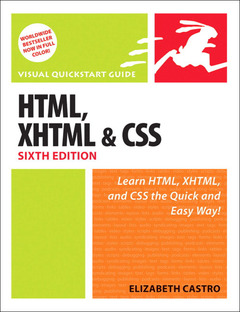 Couverture de l’ouvrage Html, xhtml, and css, sixth edition, visual quickstart guide (6th ed )