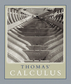 Couverture de l’ouvrage Thomas' calculus part two (multivariable chps 11-16) paperback version 1