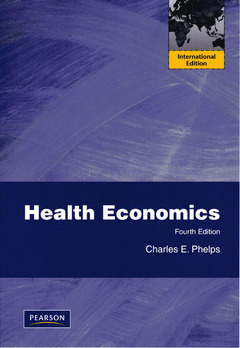 Couverture de l’ouvrage Health economics