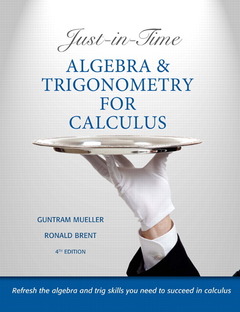 Couverture de l’ouvrage Just-in-Time Algebra and Trigonometry for Calculus