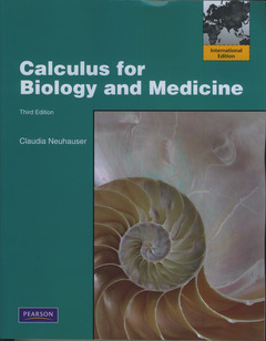 Couverture de l’ouvrage Calculus for biology & medicine . International edition