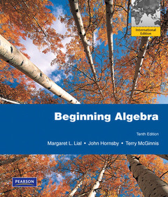 Couverture de l’ouvrage Beginning algebra