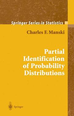 Couverture de l’ouvrage Partial Identification of Probability Distributions