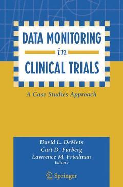 Couverture de l’ouvrage Data Monitoring in Clinical Trials
