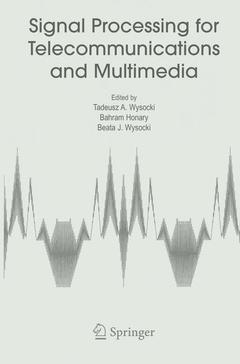 Couverture de l’ouvrage Signal Processing for Telecommunications and Multimedia