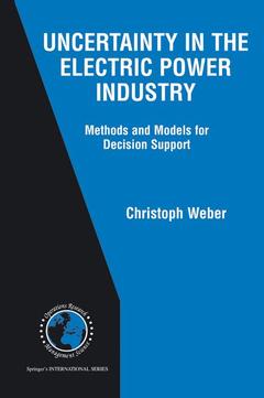 Cover of the book Uncertainty in the Electric Power Industry