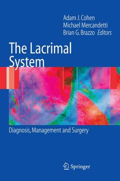 Couverture de l’ouvrage The lacrimal system: Diagnosis, management & surgery