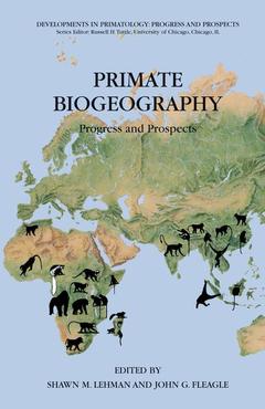 Couverture de l’ouvrage Primate Biogeography