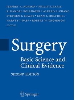 Cover of the book Surgery