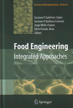 Couverture de l’ouvrage Food Engineering: Integrated Approaches