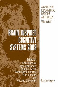 Couverture de l’ouvrage Brain Inspired Cognitive Systems 2008