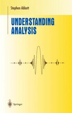 Couverture de l’ouvrage Understanding analysis (UTM)