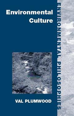 Cover of the book Environmental Culture