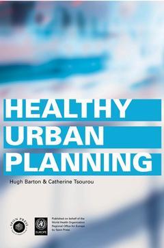 Couverture de l’ouvrage Healthy Urban Planning